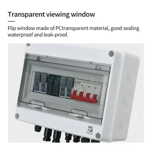Tulabu 12-Way Ht Series Surface-Mounted Waterproof MCB Plastic Distribution Box
