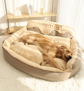 Velvet Cotton Warm Pet Dog Bed