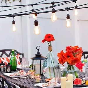 Wedding Party Garden Solar Fairy String Decoration Soft White LED Bulb Lamp Light