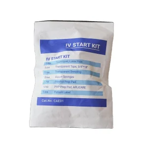Disposable PVC Nursing Kit ISO Quality Certified IV Start Infusion Medical Consumables Transparent Wound Dressing