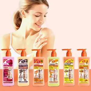 Wholesaler 300ml Organic Turmeric Body Lotion