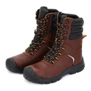 2023 Soft Toe Work Boots for Men Non-Slip Toe Water Resistant Construction Work Boots