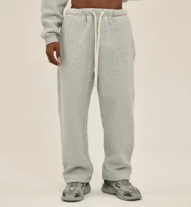 New Style Baggy Straight Leg Sweatpants 100% Cotton Sweatpants Jogger Custom Logo Sweatpants for Men