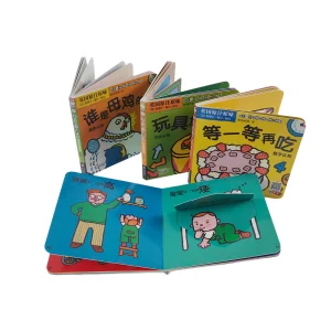 3D Pop-up Educational Book For Children Boys And Girls Perfect Binding Printed Design Coated Paper Learning Books