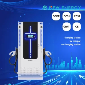 Dual Port Fast DC EV Charger Intelligent Load Balancing EV Charging Station