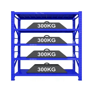 4-Layer Steel Storage Shelving Las Palmas