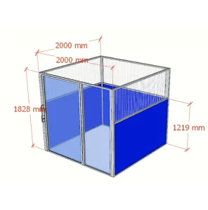 Dog Pet Animal Cages Veterinary Kennel Dog Kennels Large Outdoor Weather Proof