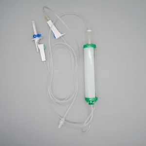 Conjunto de Infusión IV desechable estéril pediátrico con Luer Lock 100ml/150ml 60 y bureta