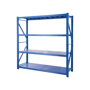 Good Quality Durable Multi-Level Medium Duty Steel Adjustable Boltless Powder Coated Shelving Storage Rack Corrosion Protection