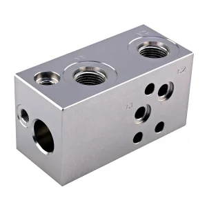 7075 Aluminum Hydraulic Valve Block