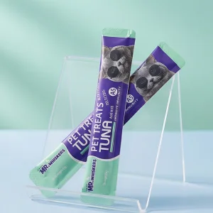 Wet Organic Pet Treats for Cats with Beef and Tuna