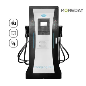 Industrial 60kw 120kw 160kw DC EV Charger Electric Car Fast Combo CCS 1/2 EV Charger with Advertisement Display
