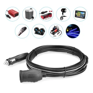 Cigarette Lighter Cable 3.7m