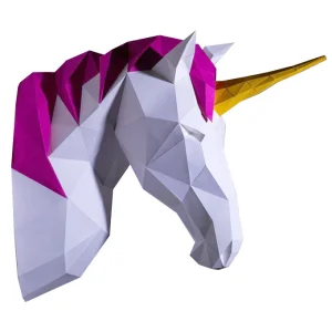 Nicro Unicorn Model Paper Craft