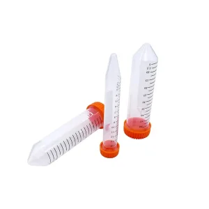 Clear Cryogenic Vial Conical Lab Medical Micro Centrifuge Tube Without Cap