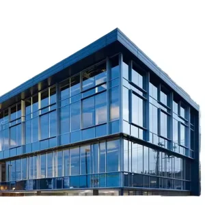 Custom Thick Laminated Safety Tempered Glass for Building Exterior Floor Stairs Exterior Wall Building Decorative Curtain Wall