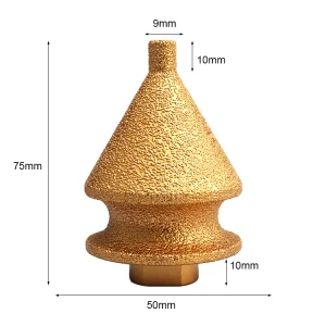 Broca para amoladora angular para chaflanado de azulejos de cerámica de precisión