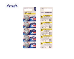Factory Wholesale 3V Cr2032 Lithium Button Cell