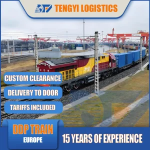 DDP Railway Train Freight Forwarding Services From China to Slovenia Europe