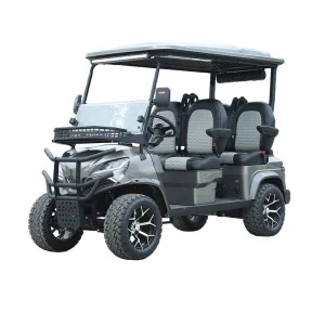 High Quality Electric 4+2 Seater Golf Cart Long Range Off-Road