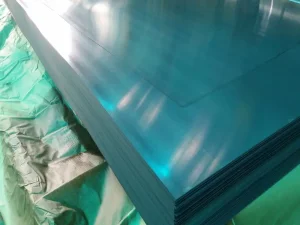 Cold cold-rolled steel sheets with high thermal conductivity for industrial heat exchangers