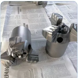 113mm Reinforced PDC Three-Wing Drill Bit