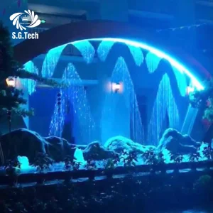 Digital Water Curtain