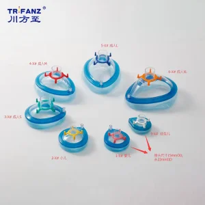 China Disposable E Anaesthesia Mask Anesthesia Face Mask Supply