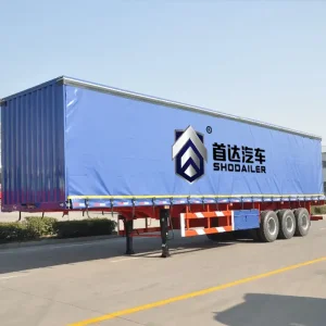 Tri Axle Side Curtain Trailer
