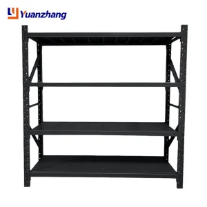 Heavy-Duty Metal Warehouse Racking for Material  Adjustable Storage Shelves with Sturdy Steel Construction for Industrial Use