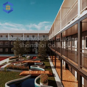 Corrosion-Protected Steel Building Modular Portable Prefab House Container Classroom