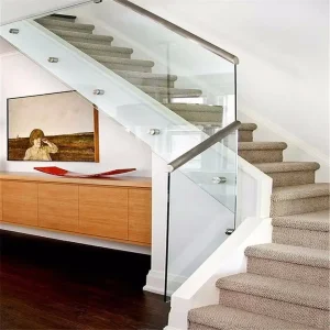Factory Manufacture Terrace Glass Parapet /Handrail Glass Parapet Panels/ Infill Kit Stair U Channel Railing / Balustrade