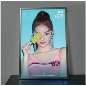 Top Slim LED Light Aluminum Frame Ultra Thin Lightbox Snap Frame Movie Poster Advertising Light Boxes