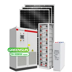 Complete Hybrid Solar Energy Storage System 30kw 50kw 100kw 150kw 200kw 1MW off on Grid Solar System with Lithium Battery