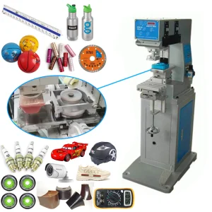 T-Shirts Garment Neck Labels Pad Printing Machine