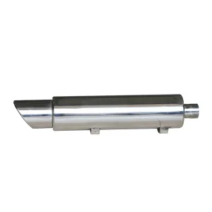 New High-Quality Mirror-Polished Stainless Steel Universal Fit Muffler for Motorcycle &amp; Automotive Exhaust System