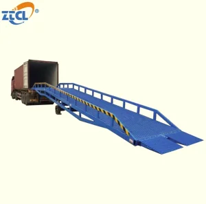 Ztcl Container Loading Dock Ramp Dock Leveler 6t-12t Mobile Movable Dock Ramps for Sale