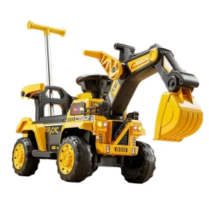 Children's Remote Control Electric Excavator - Ride-on Fun for Little Builders