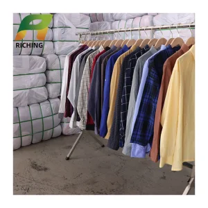 Bale de roupas de calças jeans usadas para crianças e mulheres em atacado