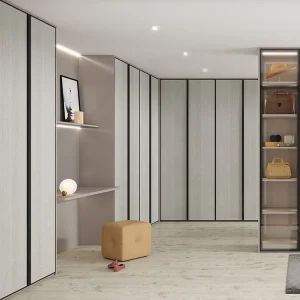 Bedroom Wardrobes Metal Bedroom Furniture Clothes Storage System Sliding Door Wardrobe Closet