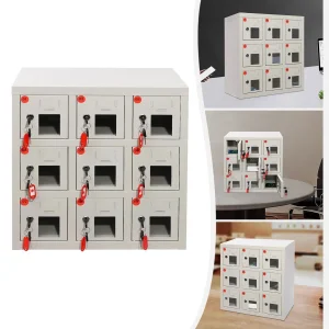 Waterproof Mobile Phone Storage &amp; USB Charging Lockers Cabinet