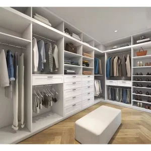 Modern Walk In Wardrobe