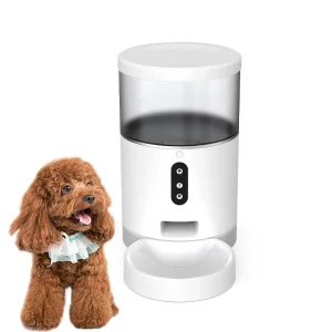 Via APP Controlled Pet Feeder for Dogs and Cats with Camera