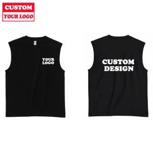 Bulk Custom Print Tank Tops For Men Running Compression