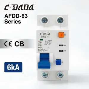 CDADA High Quality Arc Fault Detection Devices AFDD-63 32A 30mA Leakage 230V 6kA China Factory price