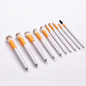 Low Price Premium Synthetic Cosmetic Brushes for Blending Foundation Powder Blush Concealers Highlighter Eye Shadows Brushes Kit