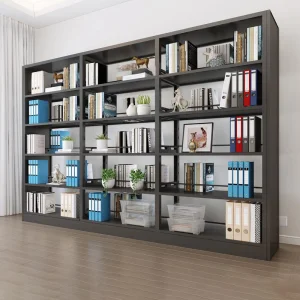 Modern Steel Metal Library Furniture Book Shelves