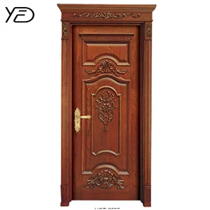 European Standard Wooden Doors Rated 60 Minutes Interior Modern Fire Fireproof MDF Door