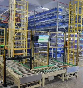 Stainless Steel Pallet Racking Automatic Warehouse Storage System with Stacking Cranes