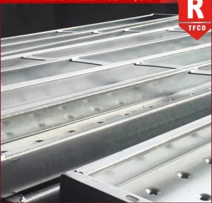 Q195 Galvanized Catwalk Steel Platform Plank Walk Boards with Hook in Frame and Ringlock Scaffold System for Construction